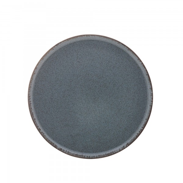 Prato Raso Wolff Reactive Azul 27cm de Porcelana