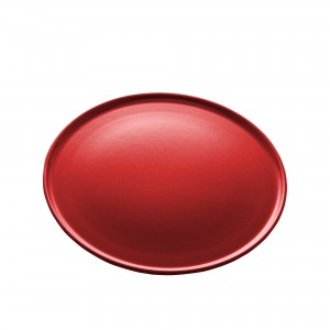 Prato Raso Wolff Vadim Vermelho 27cm de Cerâmica