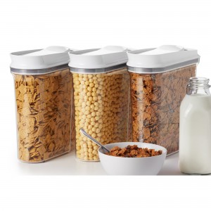 Pote para Cereal Oxo Pop 2,3 litros com  Fechamento Hermético