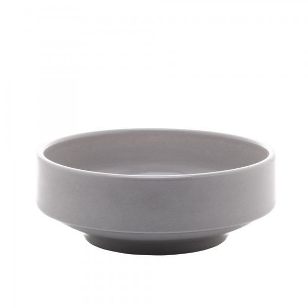 Combo 2un Bowl Wolff Vadim Cinza 16cm de Cerâmica