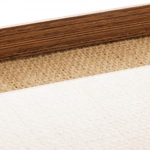 Bandeja 45cm Woodart Bambu de Madeira e Sisal