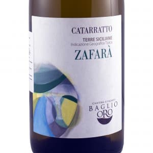 Vinho Branco Italiano Zafara Catarratto Terre Siciliane IGT 2017
