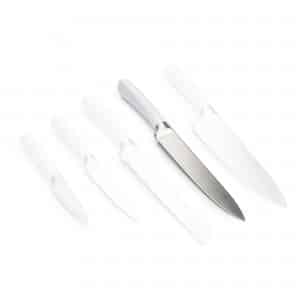 Faca Chef Estreita James.F All White 19cm