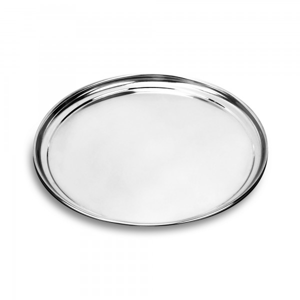 Bandeja Garçom 35cm James.F Reforçada Aço Inox