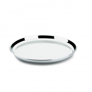 Bandeja Garçom 35cm James.F Reforçada Aço Inox