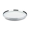 Kit 2un Bandeja Garçom 40cm James.F Reforçada Aço Inox