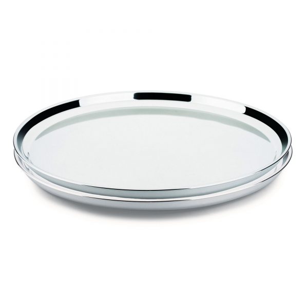 Kit 2un Bandeja Garçom 45cm James.F Reforçada Aço Inox