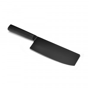 Cutelo Santoku James.F Black Lâmina Estreita 18cm Forjada