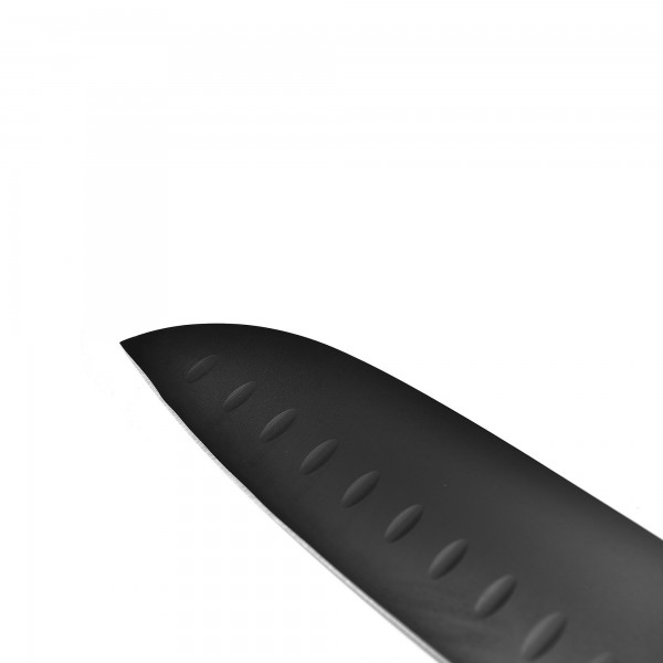 Faca Santoku James.F Black 18cm Forjada