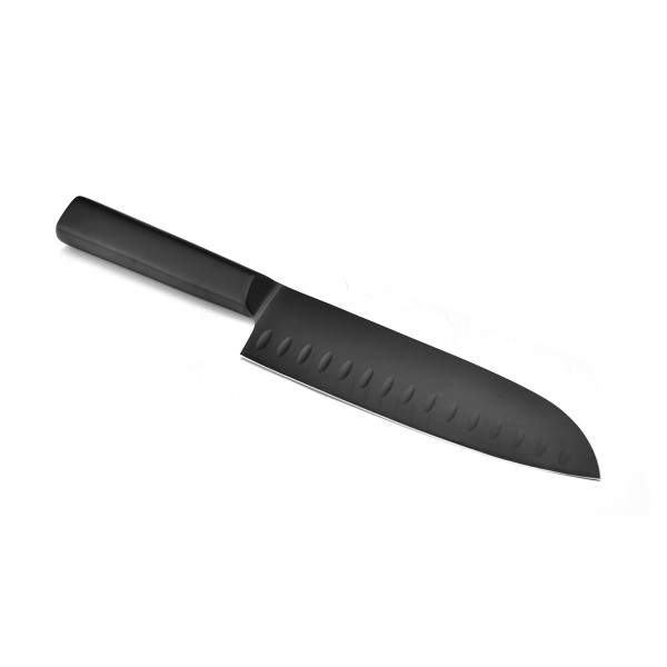 Faca Santoku James.F Black 18cm Forjada